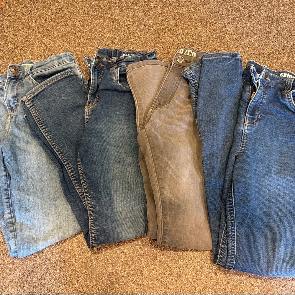Varying Brands Boys Jeans sizes 10 & 12